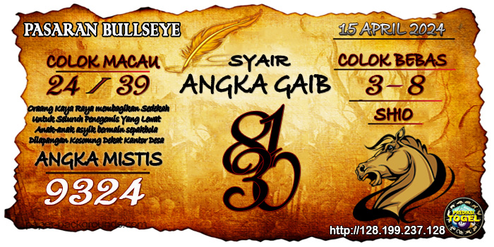 SYAIR TOGEL CAMBODIA HARI INI Senin 15 April 2024